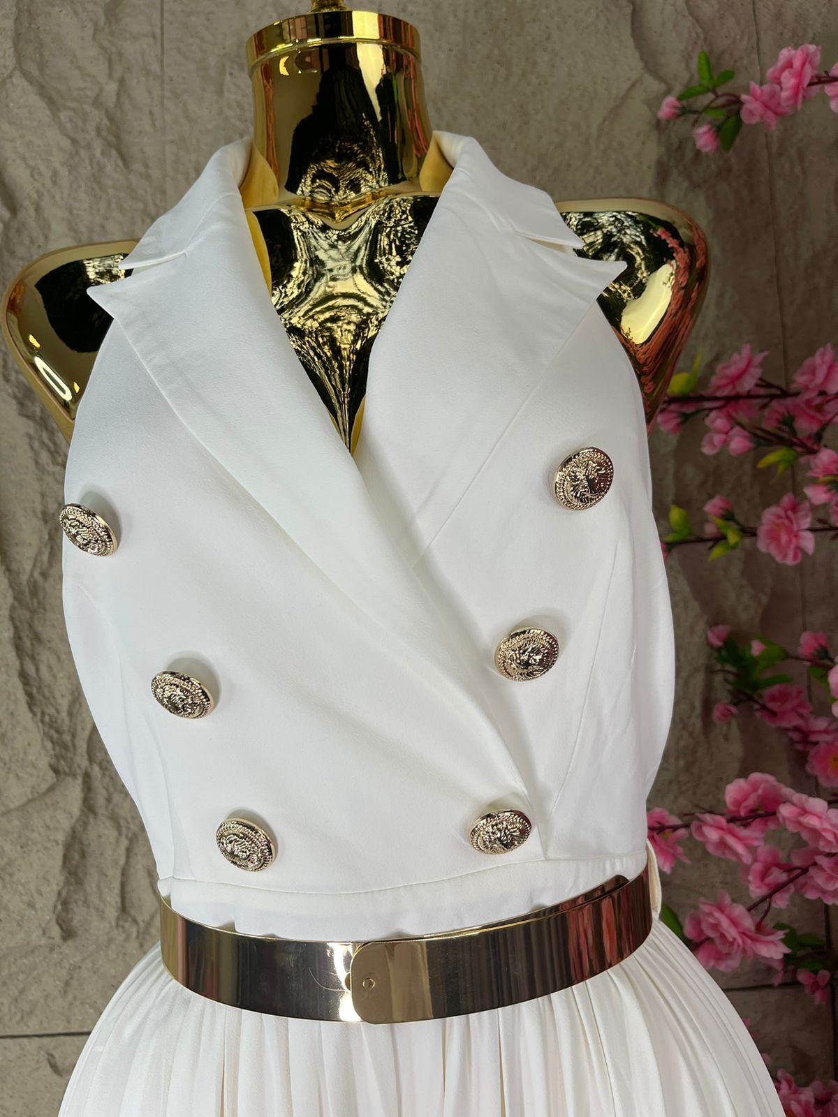 PALAZZO HOLTER TABLEADO BLANCO