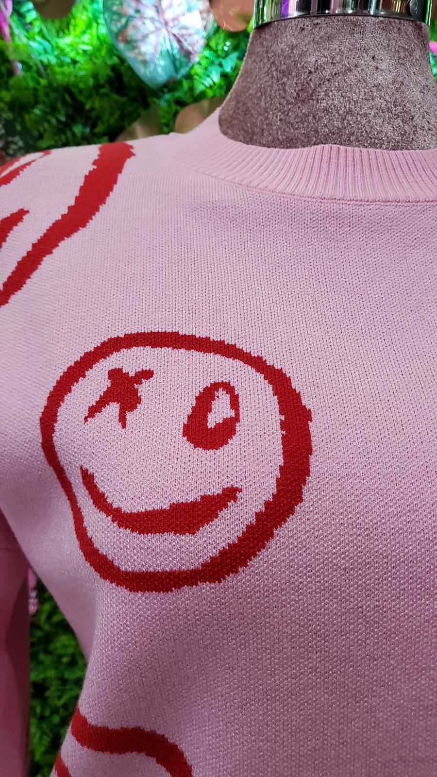 SWEATER DE PUNTO CARITAS ROSA