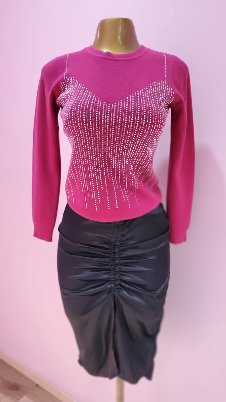 SWEATER CON BRILLOS FIUSHA