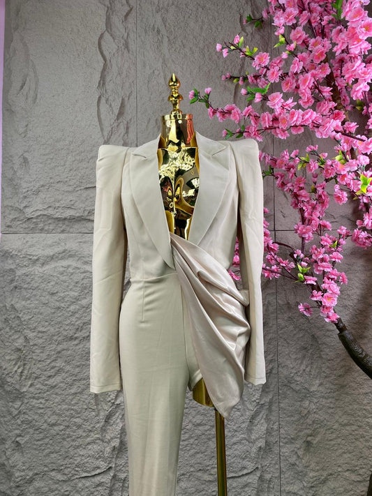JUMPSUIT ML UNA PIERNA CAKI