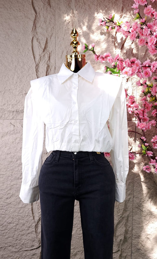 CAMISA MANGA 3/4 BLANCA