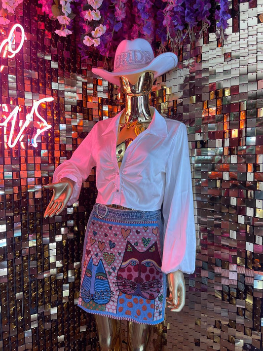 SOMBREO BRIDE BLANCO