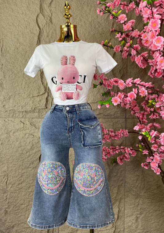 PANTALON PESCADOR CON APP EN CHAQUIRA MEZCLILLA