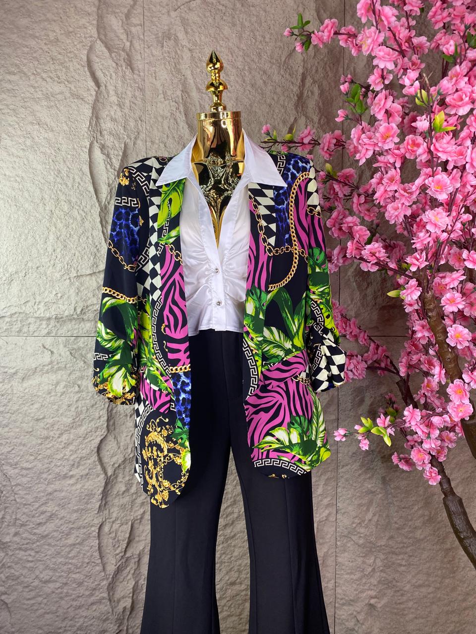 BLAZER VINTAGE MULTICOLOR