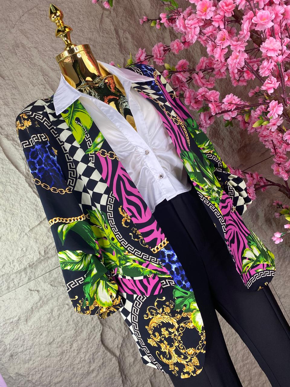 BLAZER VINTAGE MULTICOLOR