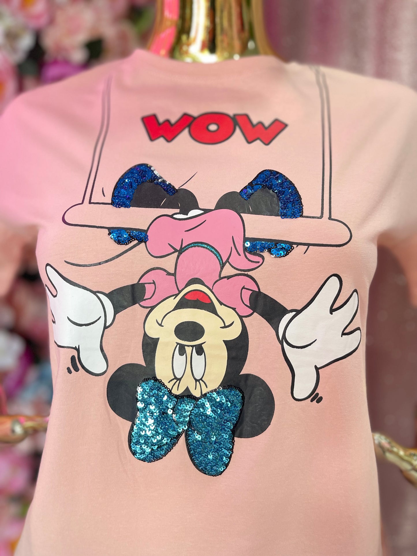 PLAYERA MINNIE WOW