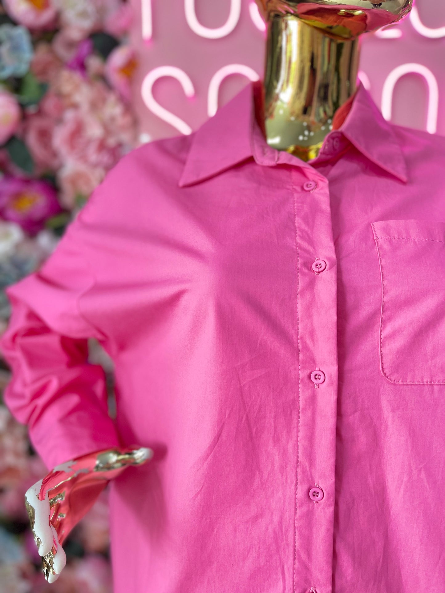 CAMISA GOOD ROSA